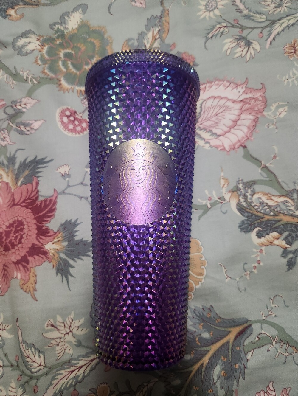Starbucks Purple Oil Slick Studded Tumbler Summer 2022